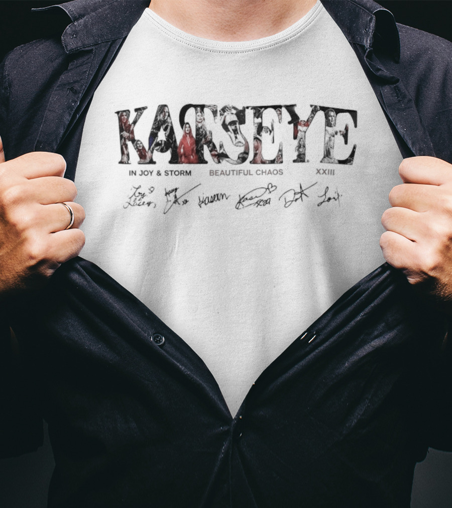 Katseye In Joy And Storm Beautiful Chaos XXIII T-Shirt
