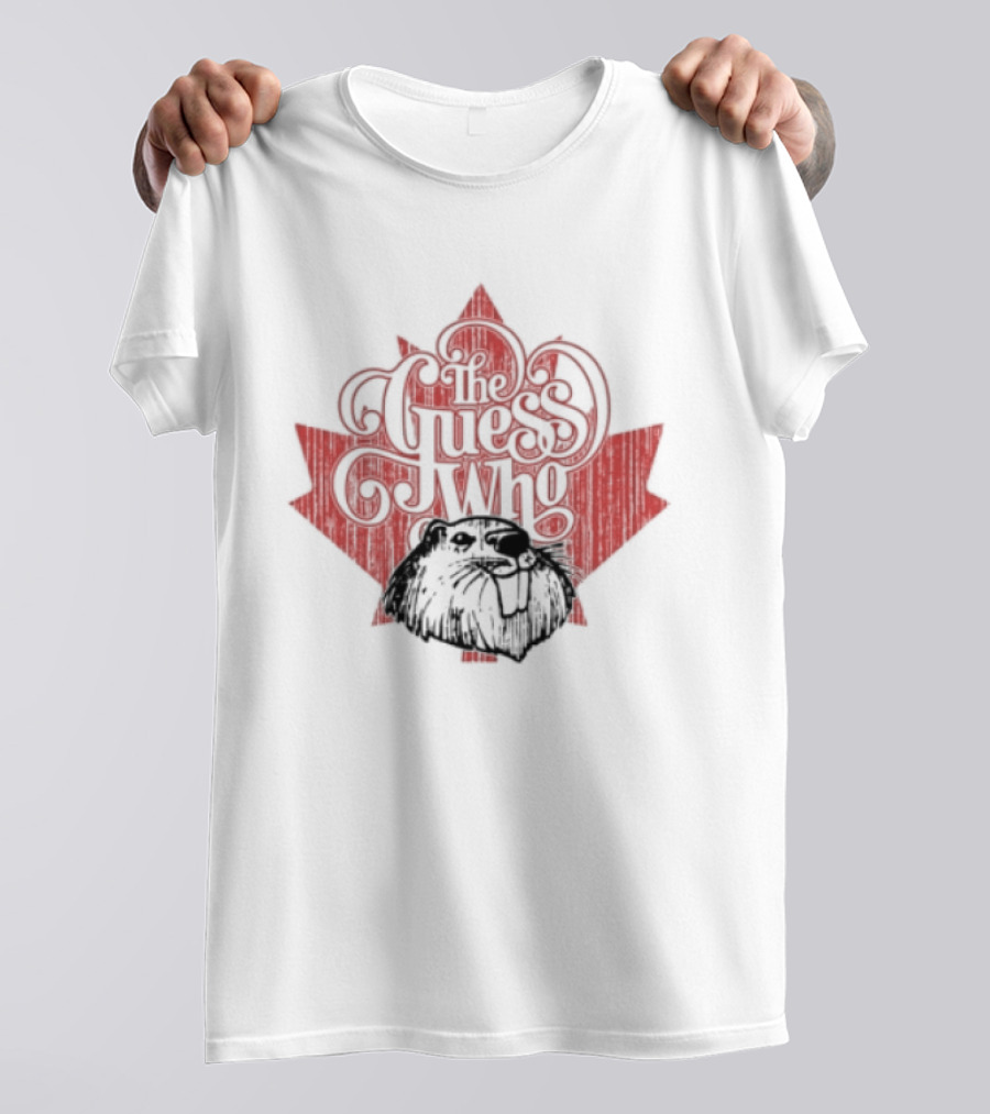 The Guess Who Beaver Maple Leaf Canadian T-Shirt