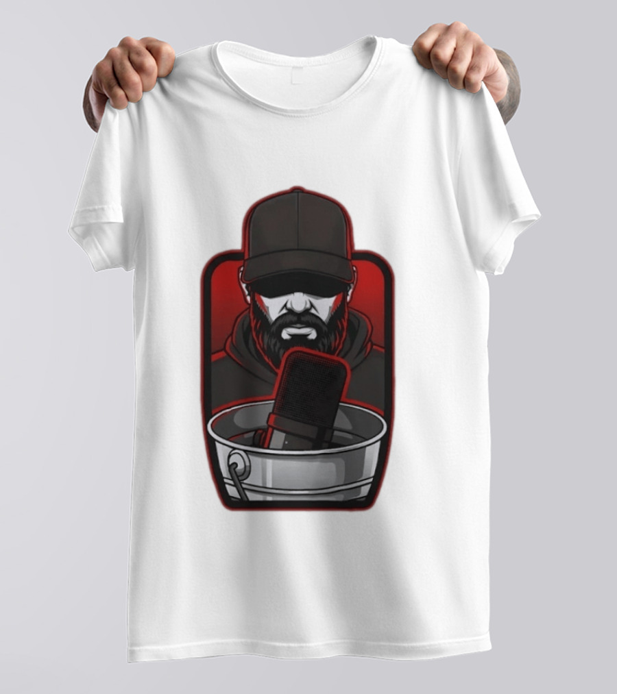 Pat McAfee Show Podcast Host Sports Enthusiast Iconic Microphone T-Shirt