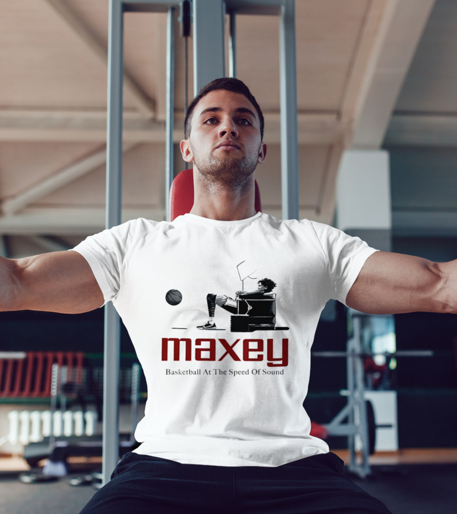 Maxey Basketball At The Speed Of Sound T-Shirt