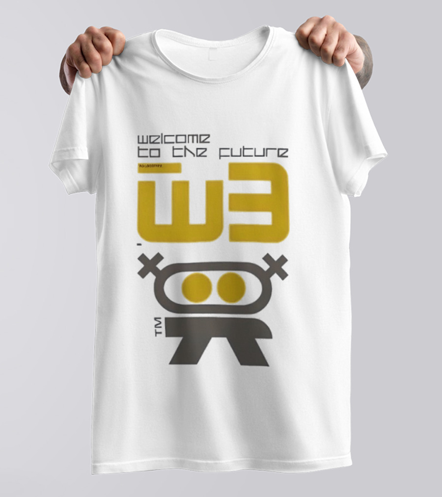 Welcome To The Future W3 Logotype TM T-Shirt