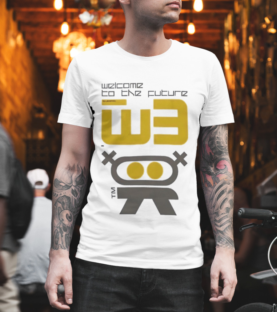Welcome To The Future W3 Logotype TM T-Shirt
