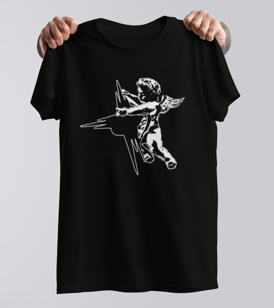 Bad Suns Store Cherub Angel With Bow And Arrow T-Shirt