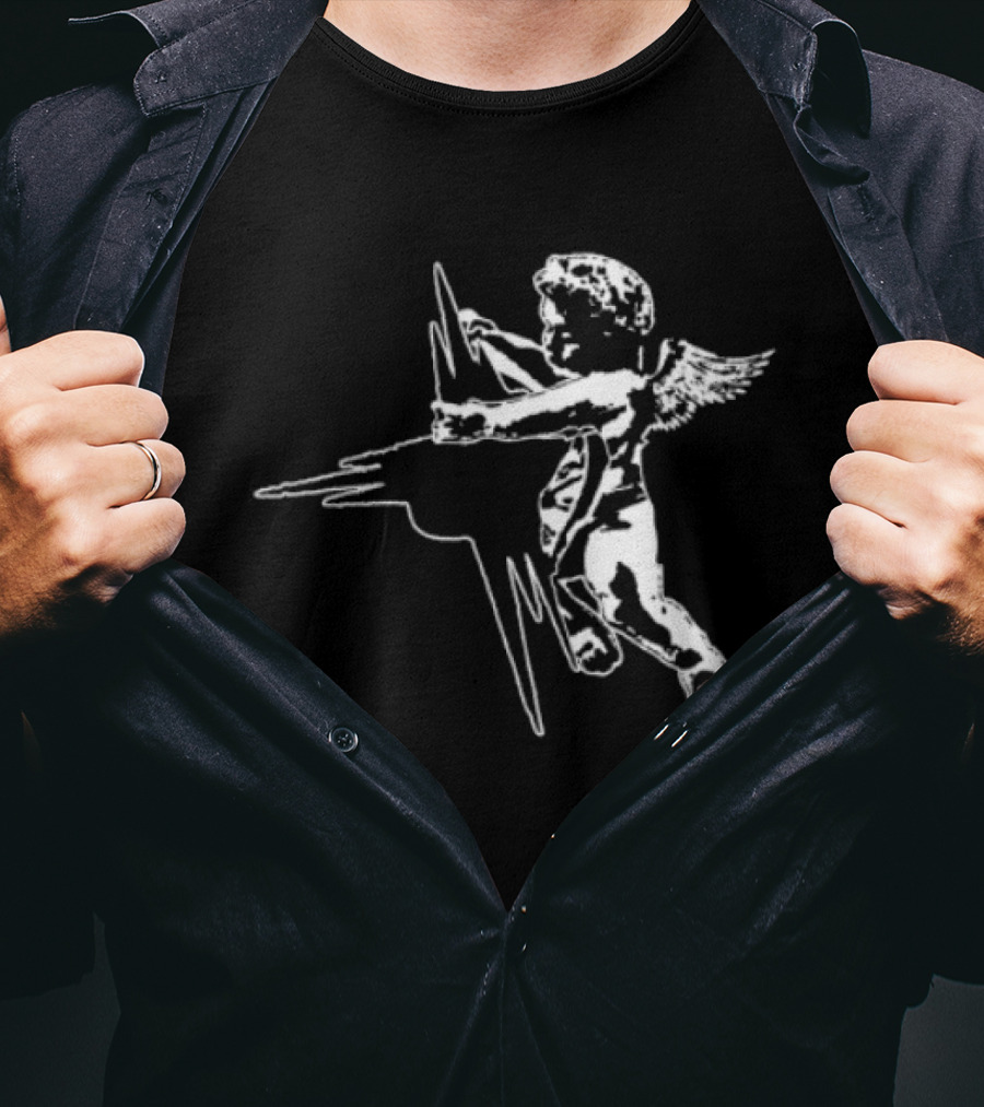 Bad Suns Store Cherub Angel With Bow And Arrow T-Shirt