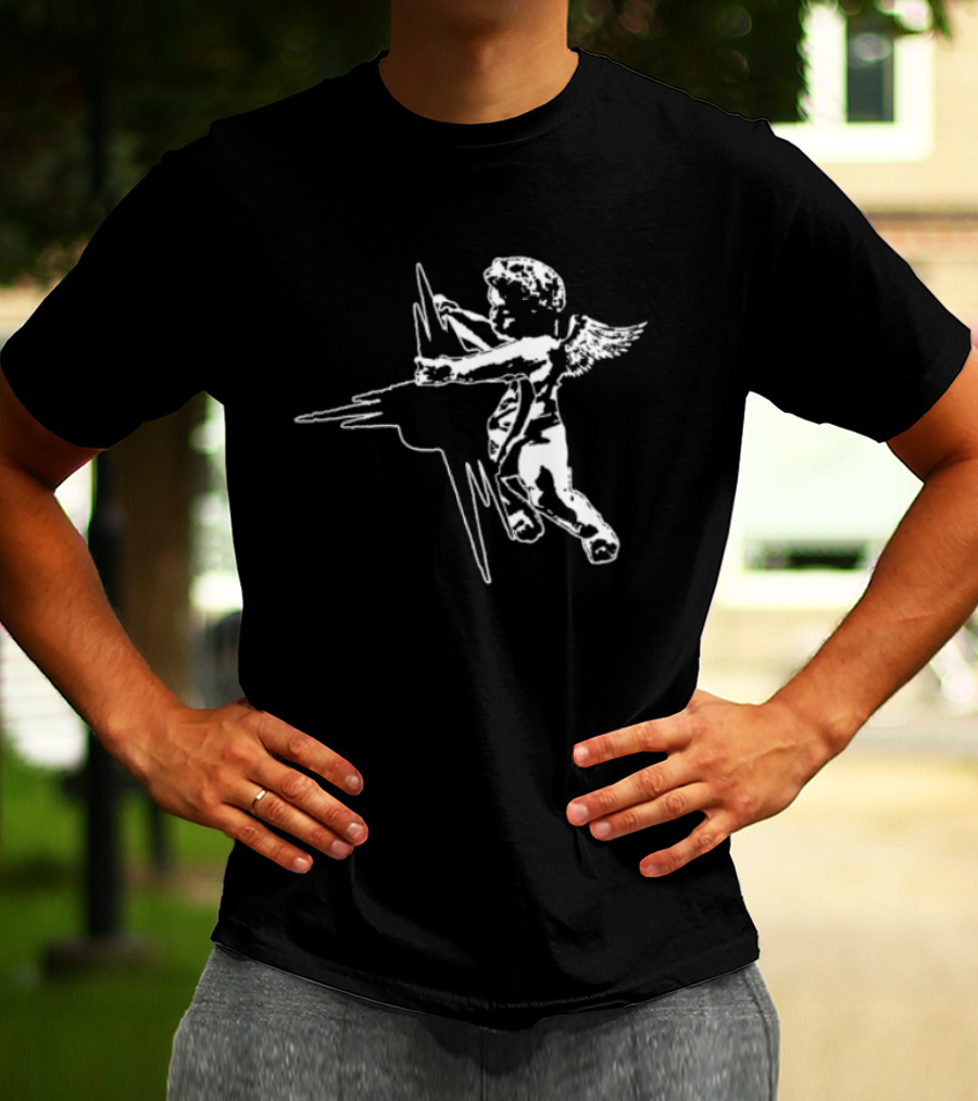 Bad Suns Store Cherub Angel With Bow And Arrow T-Shirt