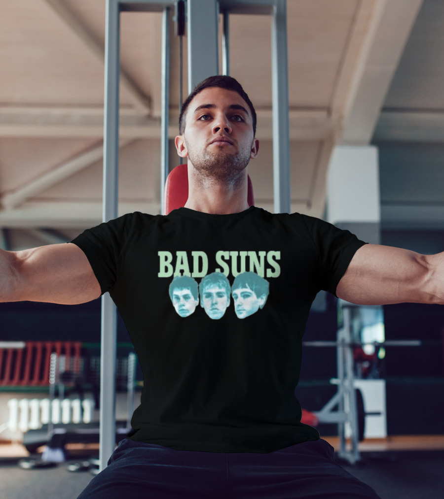 Bad Suns Band Floating Heads Imagery Merchandise T-Shirt