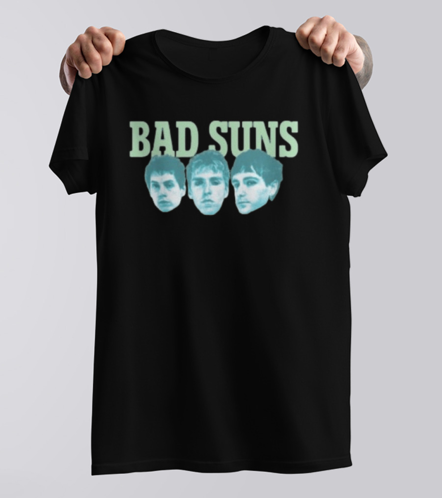 Bad Suns Band Floating Heads Imagery Merchandise T-Shirt