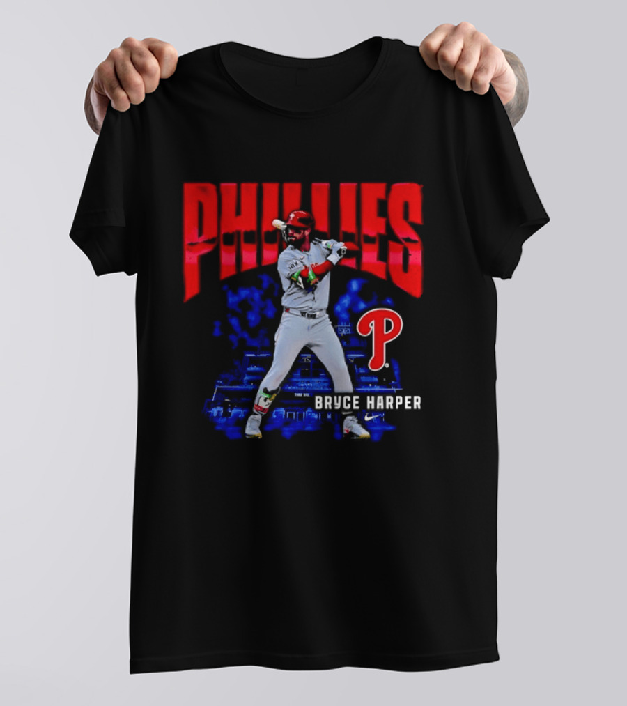 Bryce Harper Phillies Baseball Philadelphia Star T-Shirt