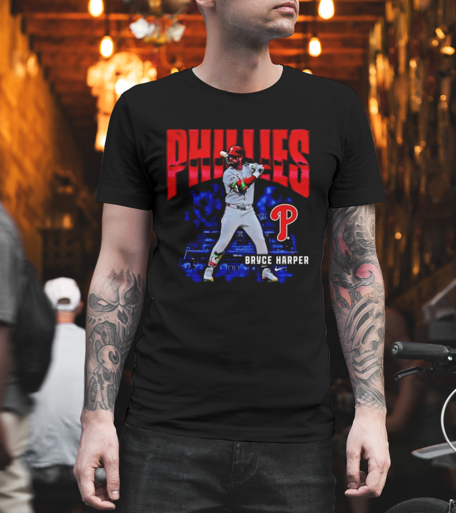 Bryce Harper Phillies Baseball Philadelphia Star T-Shirt