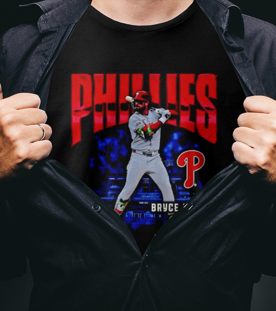 Bryce Harper Phillies Baseball Philadelphia Star T-Shirt