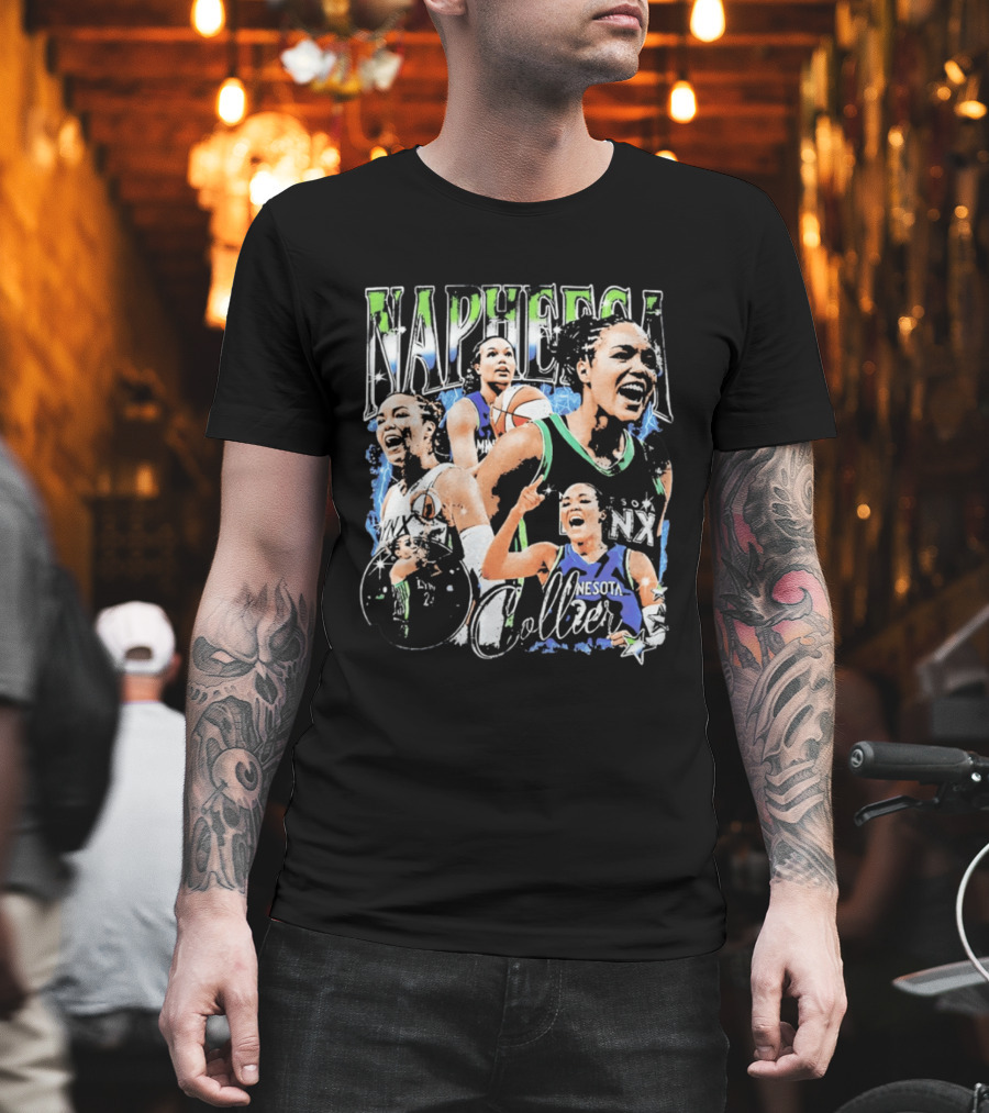 Napheesa Collier Minnesota Lynx Basketball Star T-Shirt