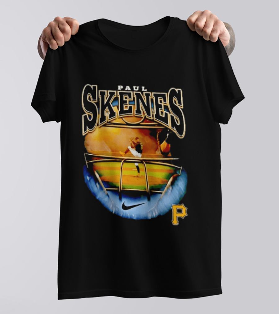 Paul Skenes Pittsburgh Pirates Ballpark Action Nike T-Shirt