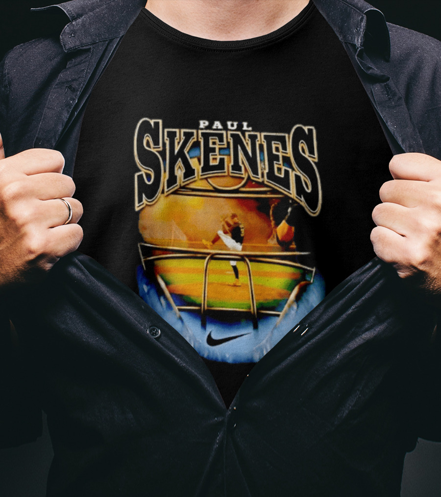 Paul Skenes Pittsburgh Pirates Ballpark Action Nike T-Shirt