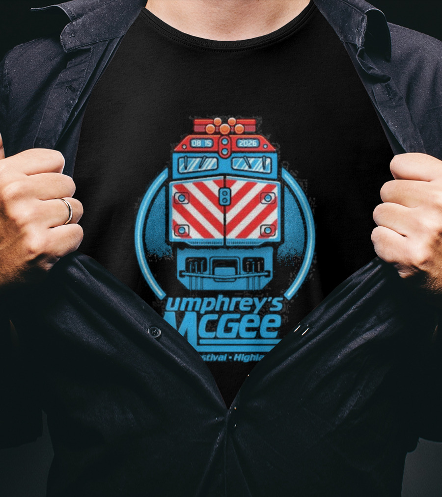 Highland Park IL 08.15.2026 Umphrey's McGee Tour Train T-Shirt