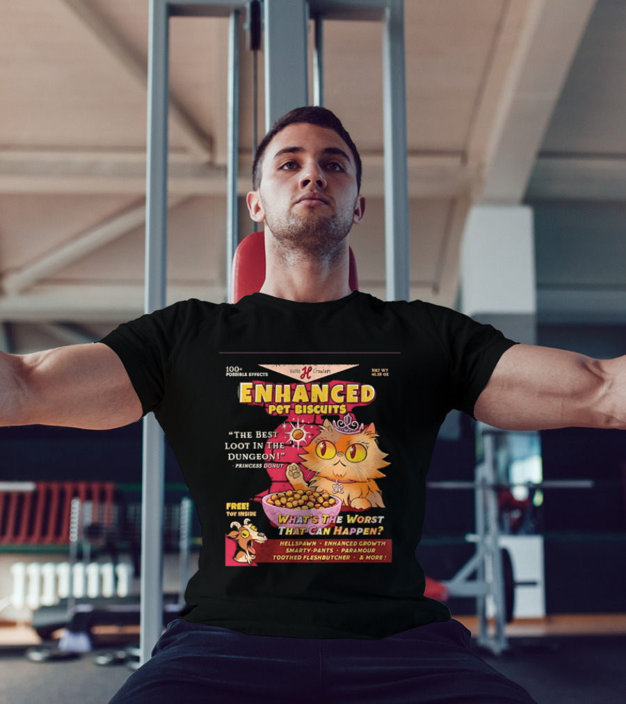 Enhanced Pet Biscuits Princess Donut Best Loot In The Dungeon T-Shirt