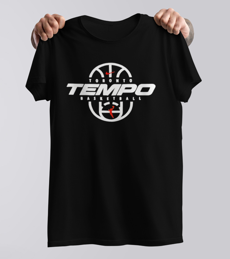 Toronto Tempo Basketball Nike Swoosh Hoop T-Shirt