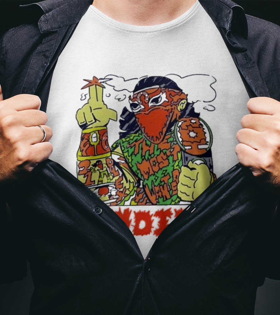 Most Wanted Bandido Lucha Libre Wrestler Suplex Champion T-Shirt
