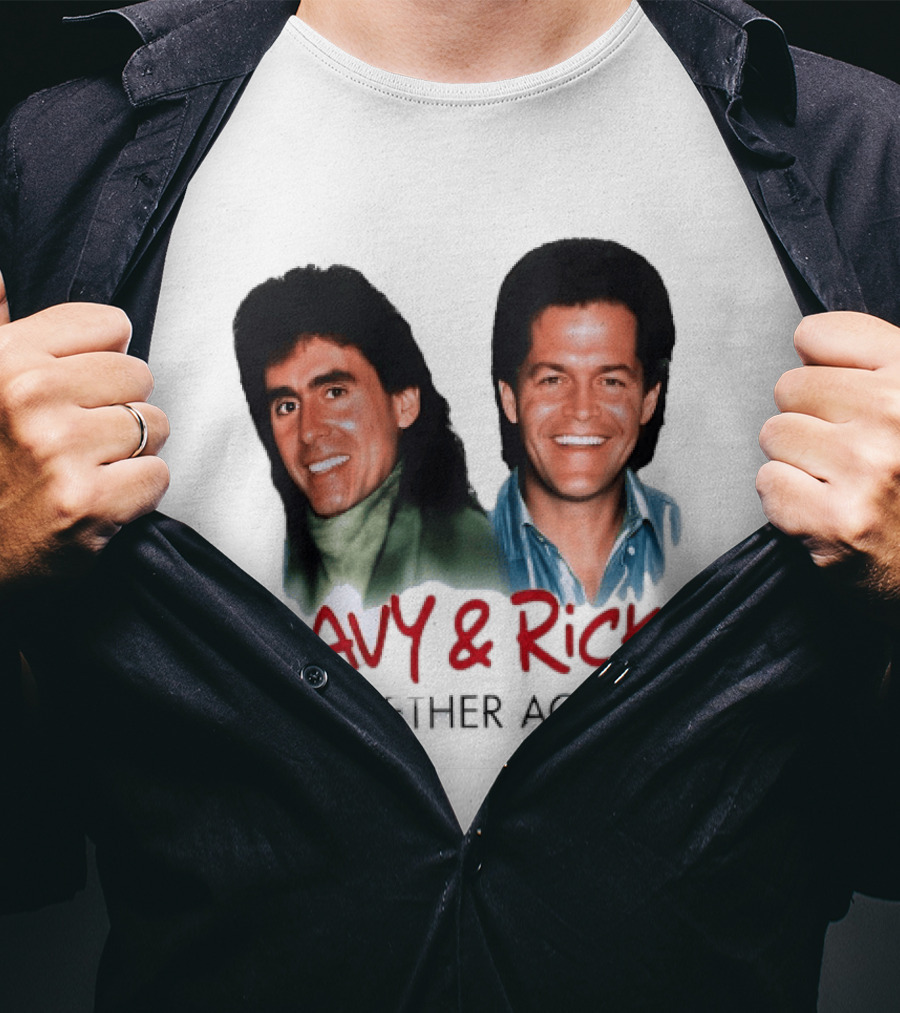 Davy & Ricky Together Again Music Legends T-Shirt