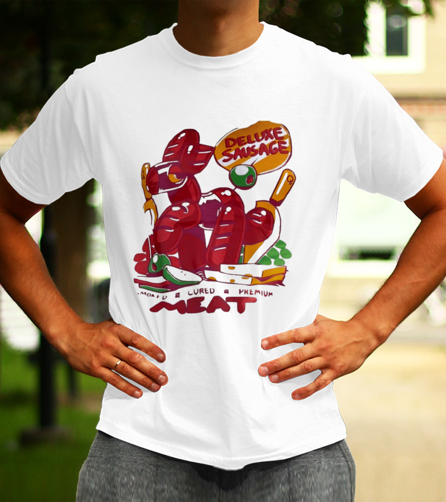 Deluxe Sausage Cured Premium Meat T-Shirt