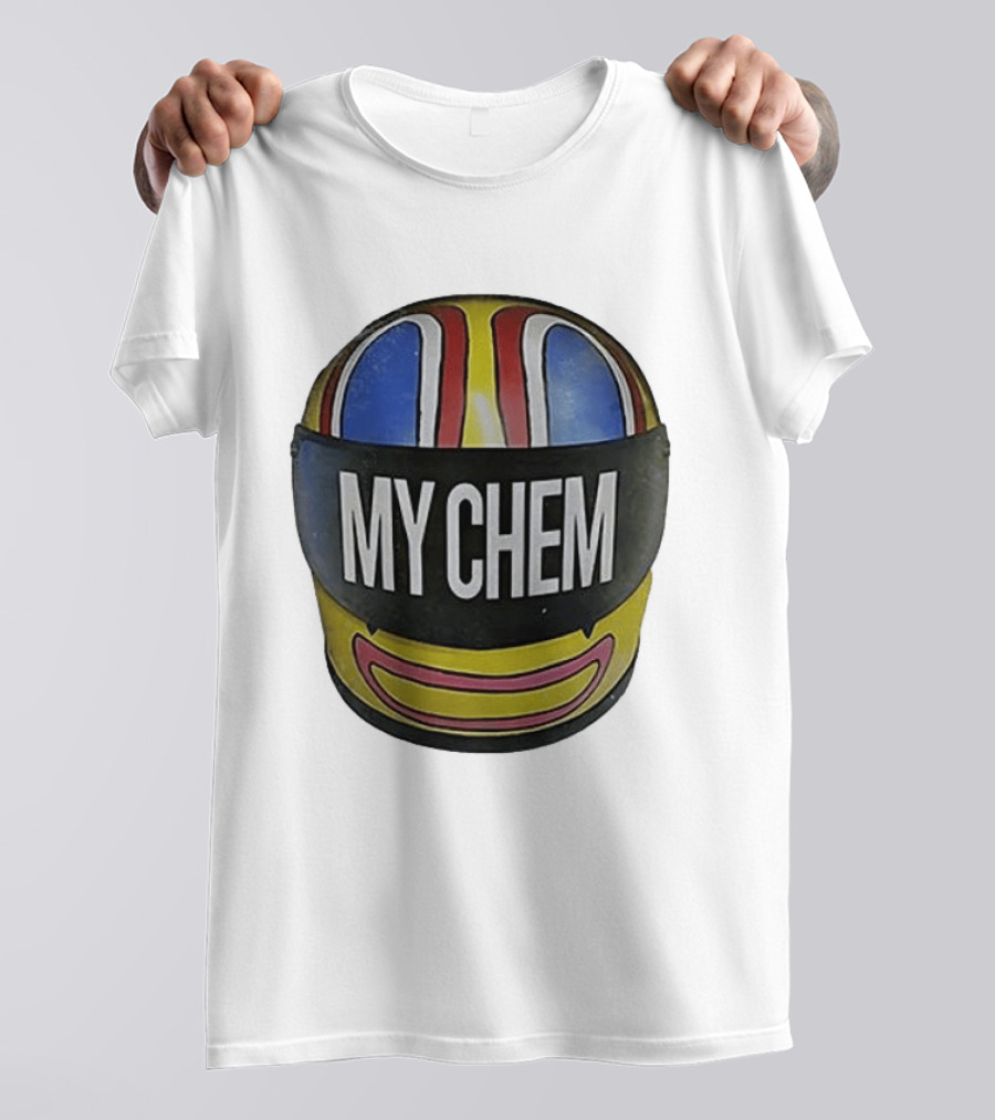 My Chemical Romance Kobra Kid Helmet My Chem T-Shirt