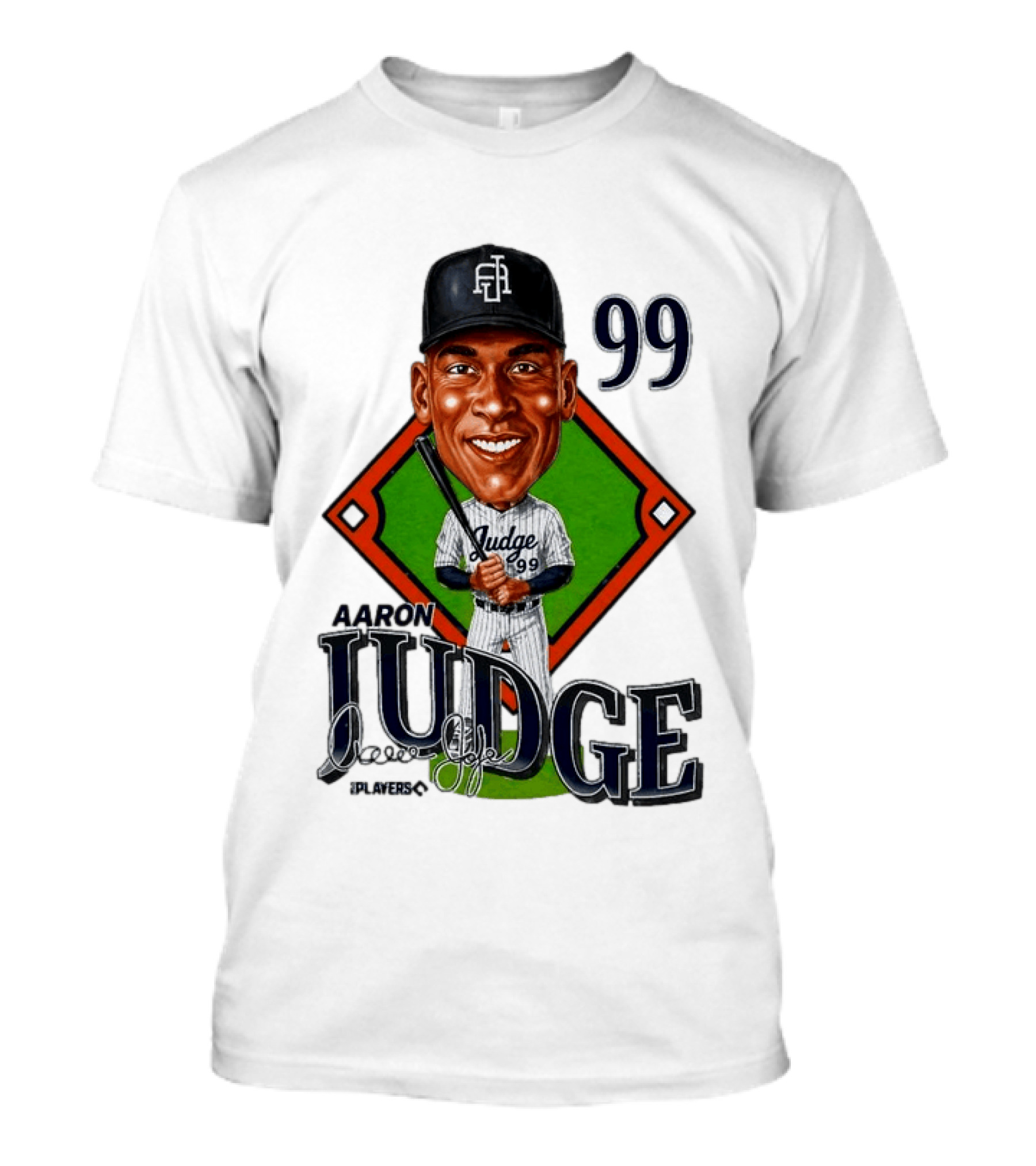 Aaron Judge New York Yankees Player 99 Caricature T-Shirt