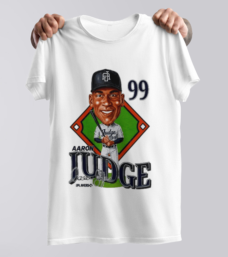 Aaron Judge New York Yankees Player 99 Caricature T-Shirt