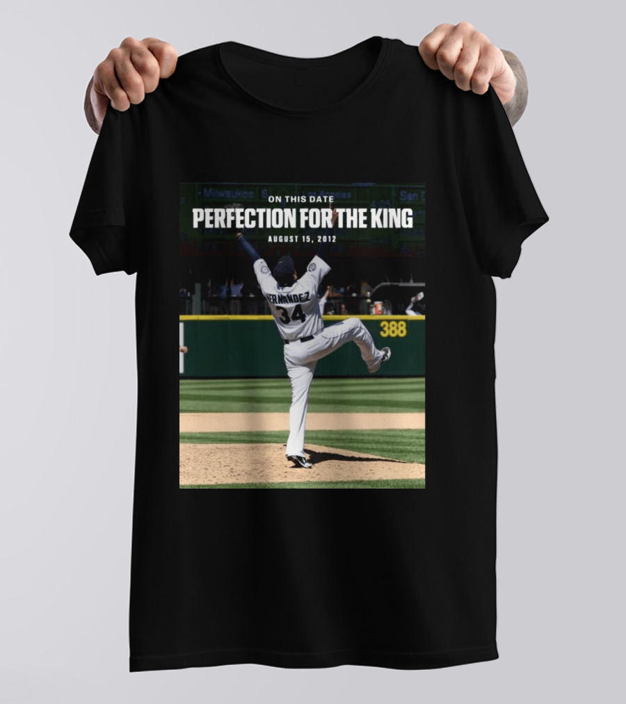 On This Date Perfection For The King Hernandez 34 August 15 2012 T-Shirt
