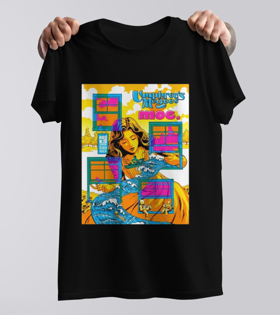 Umphrey's McGee MOC Ravinia Festival August 15 2026 Highland Park IL Event T-Shirt
