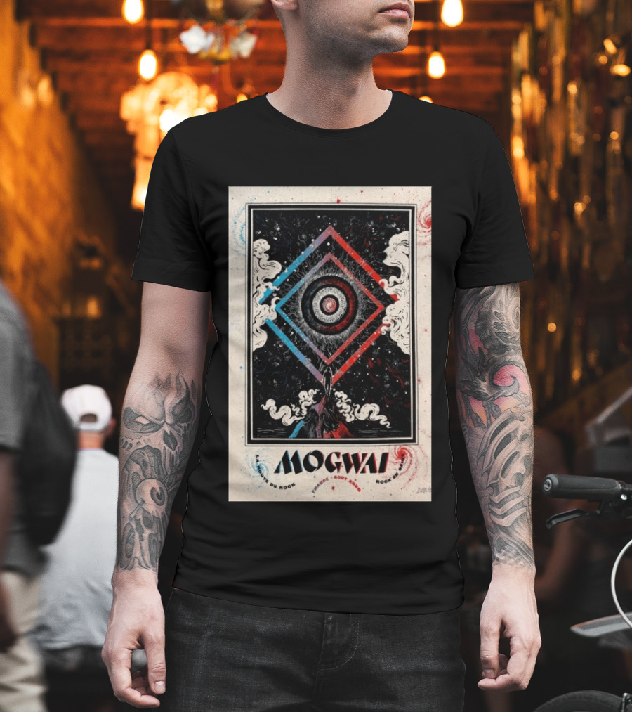 Mogwai 2026 France Rock Festival Exclusive Voyage Du Rock T-Shirt