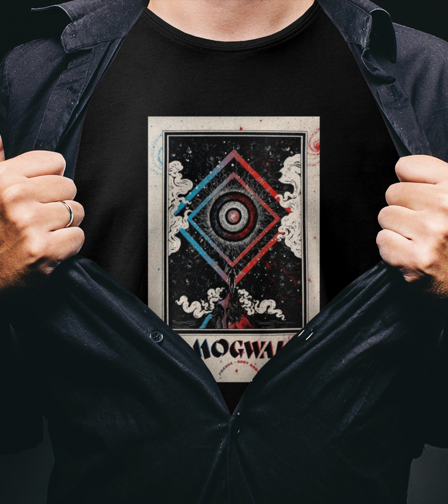 Mogwai 2026 France Rock Festival Exclusive Voyage Du Rock T-Shirt