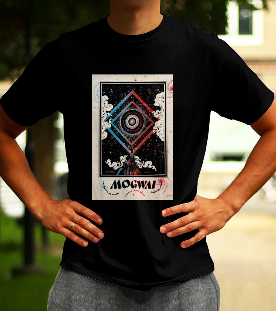 Mogwai 2026 France Rock Festival Exclusive Voyage Du Rock T-Shirt