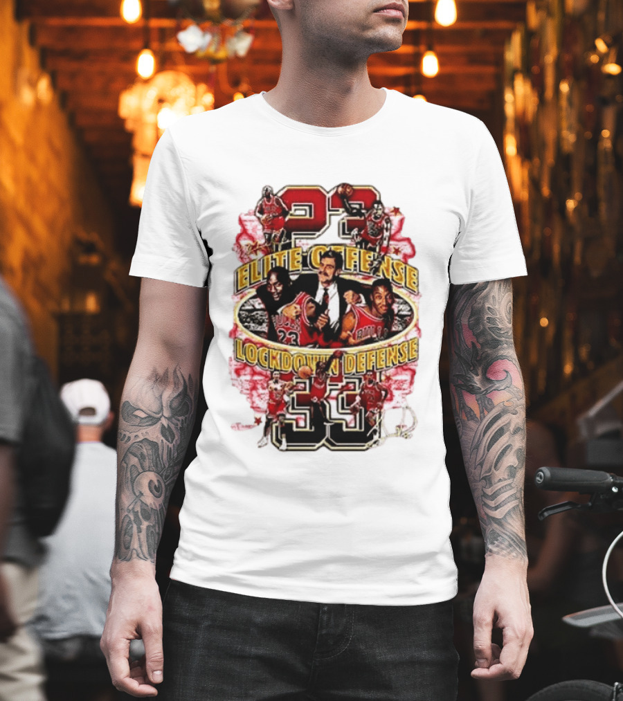 Chicago Bull Machael Jordan X Scotie Pippen Build For Greatness T-Shirt