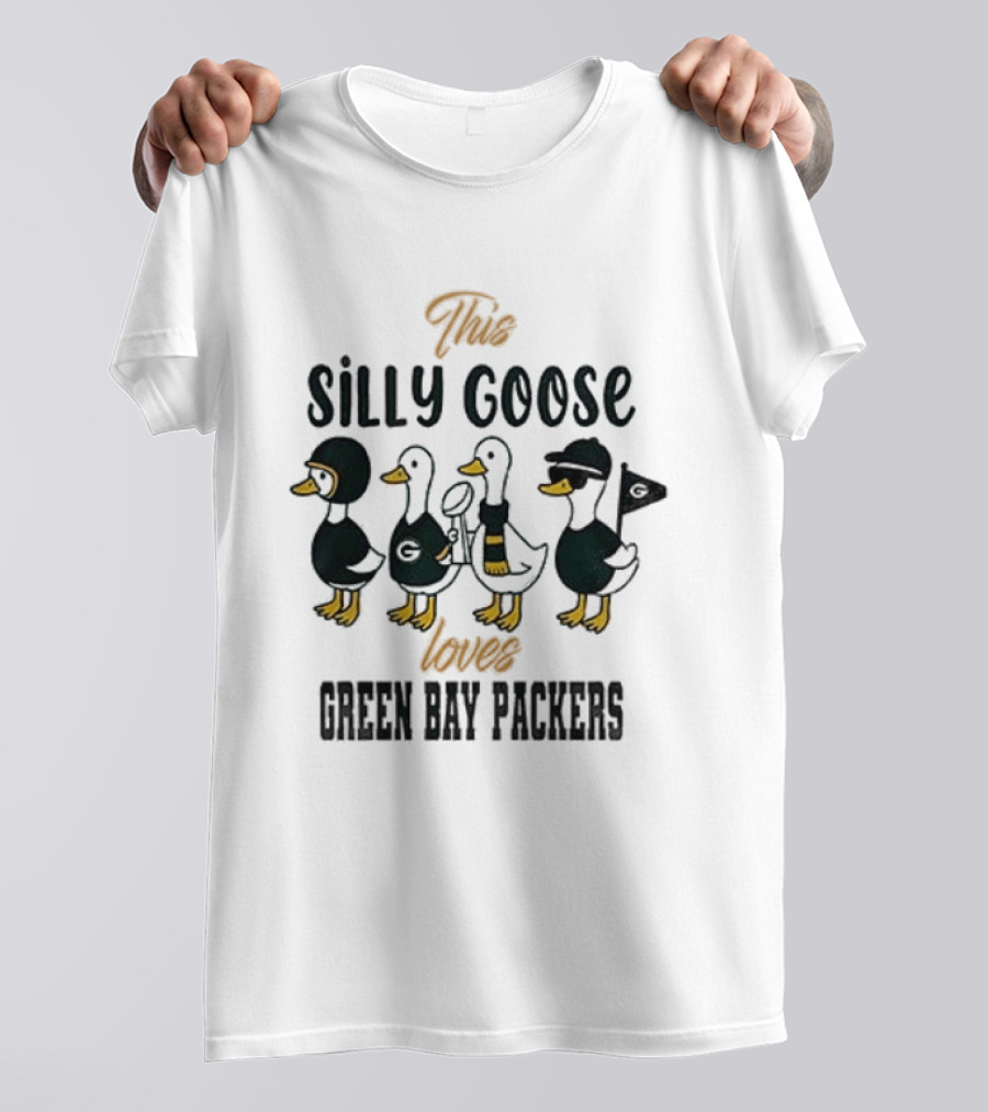 Green Bay Packers X This Silly Goose T-Shirt