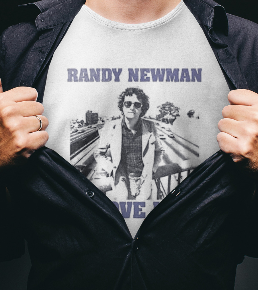 Los Angeles Dodgers Randy Newman I Love LA We Love It T-Shirt