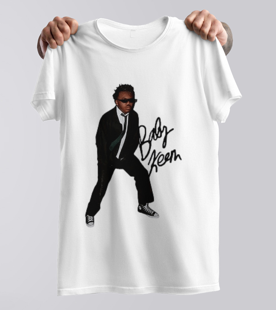PgLang Baby Keem Cool Pose Sunglasses Suit Sneakers T-Shirt