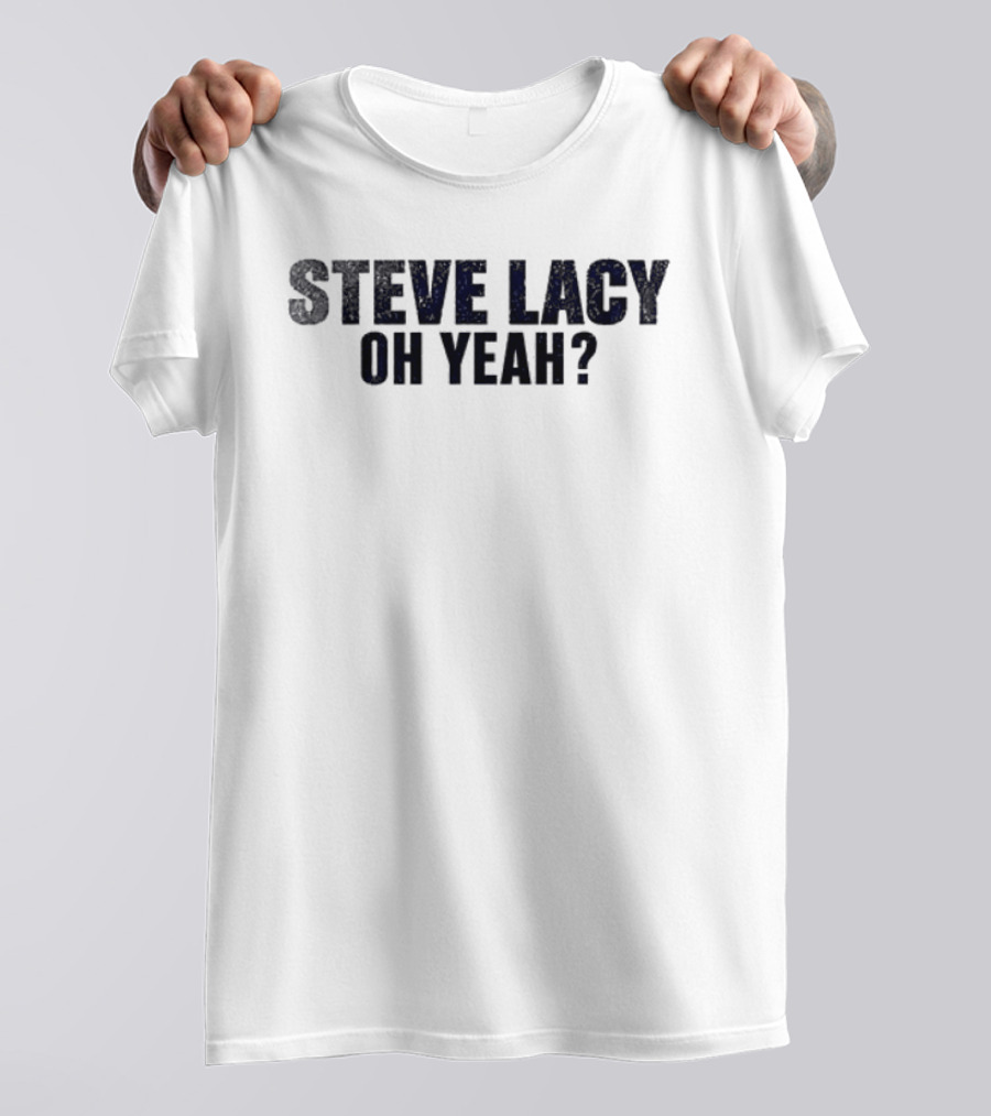 Steve Lacy Oh Yeah Tour Cities Locations T-Shirt