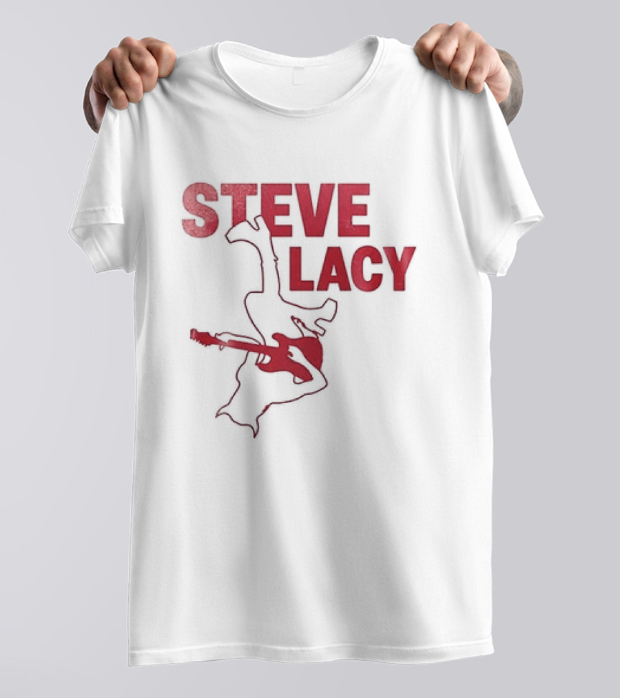 Steve Lacy Oh Yeah Tour Tracklist Guitar T-Shirt