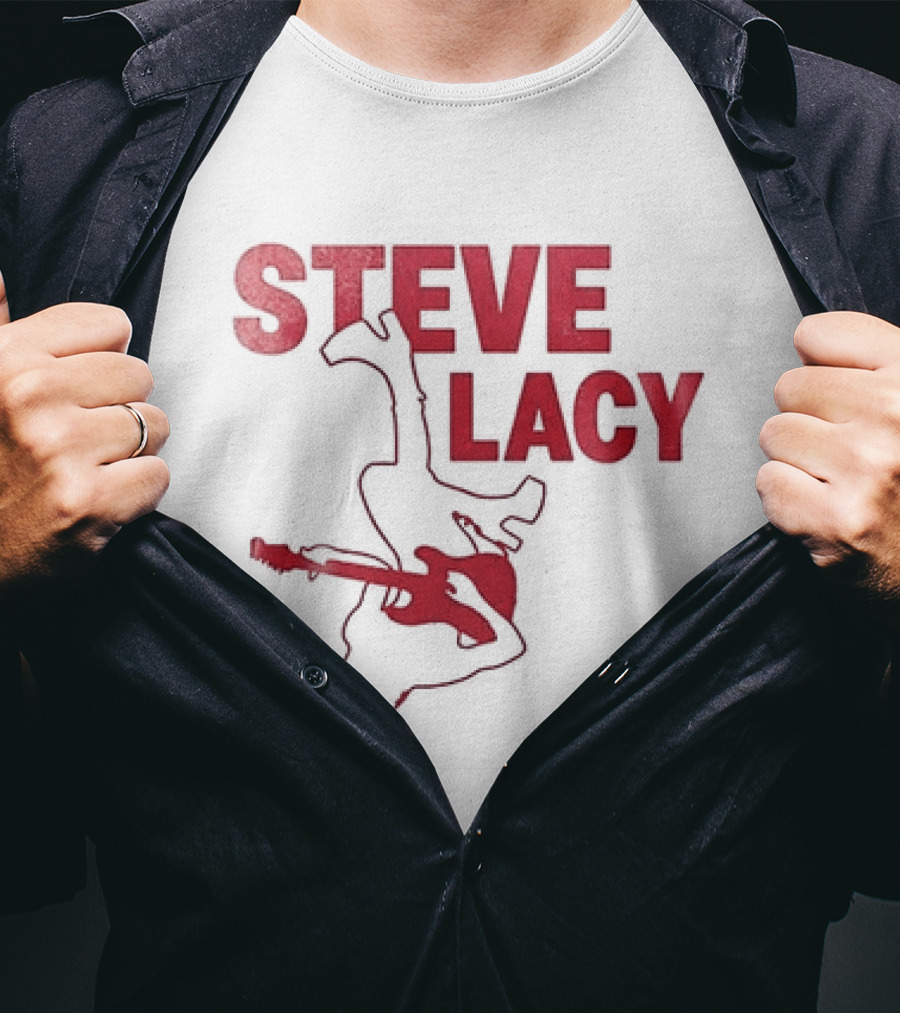 Steve Lacy Oh Yeah Tour Tracklist Guitar T-Shirt
