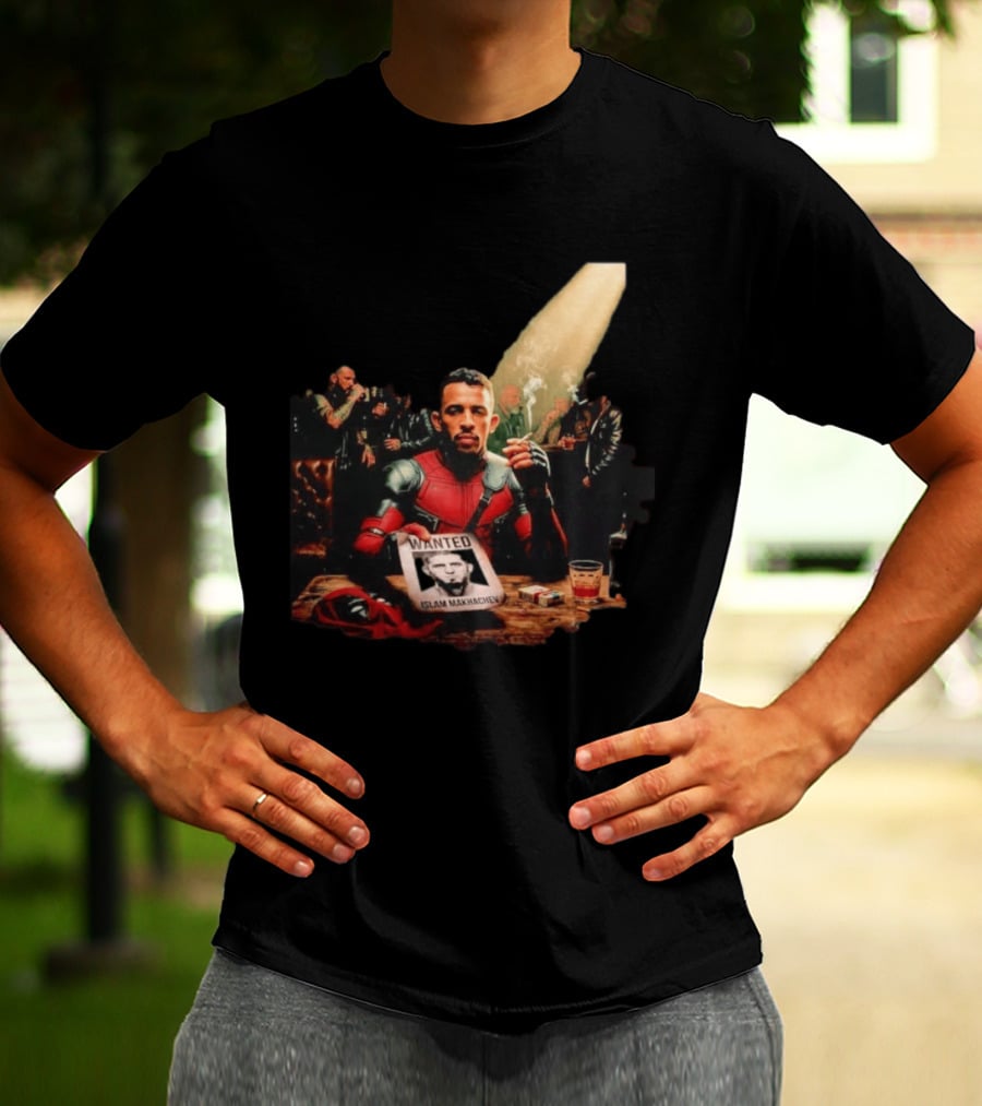 Carlos Prates Deadpool Wanted Islam Makhachev The Nightmare Will Get You T-Shirt