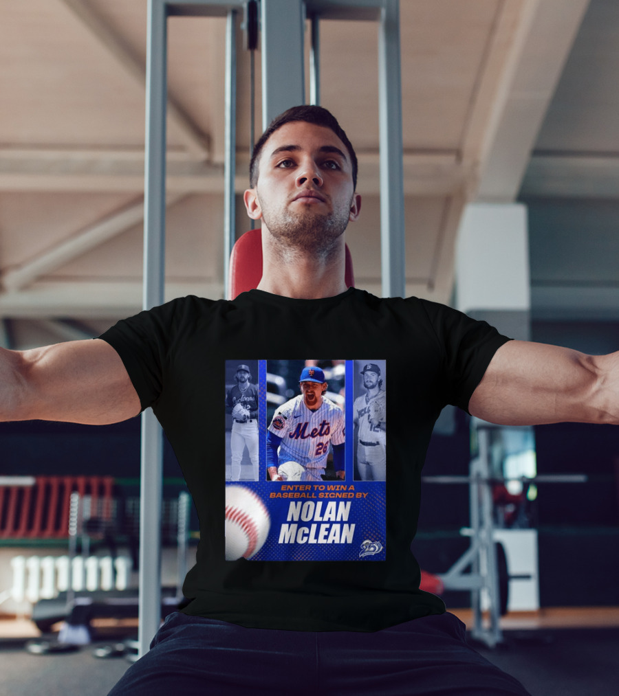 Enter To Win A Baseball Signed By Nolan McLean Mets 26 Celebrating 25 Years T-Shirt