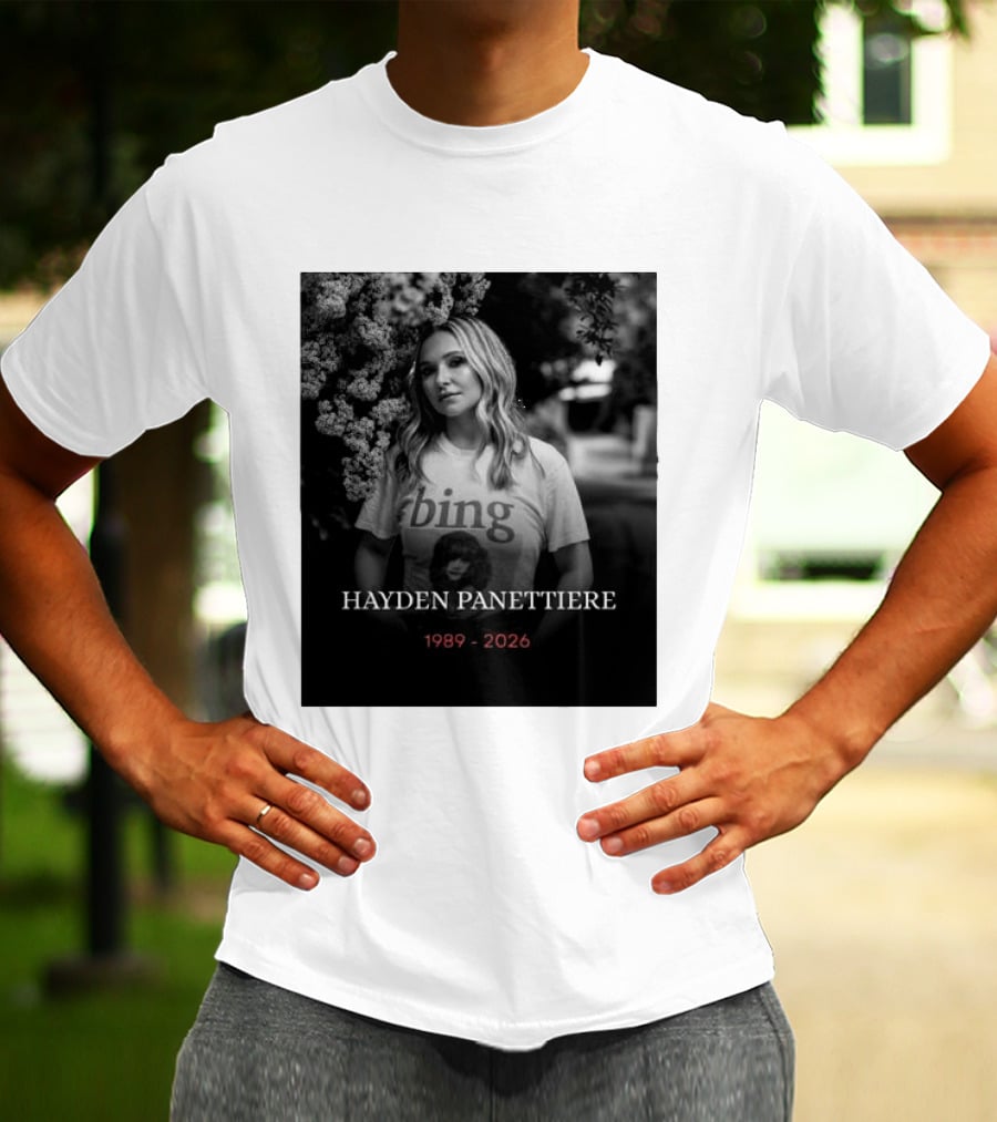 Hayden Panettiere 1989 2026 Bing T-Shirt