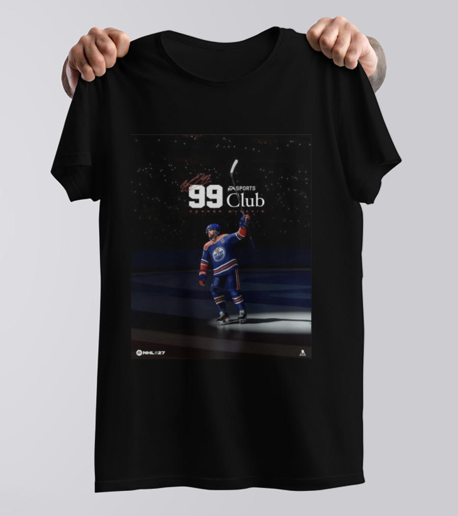 Connor McDavid 99 Club EA SPORTS NHL 27 T-Shirt