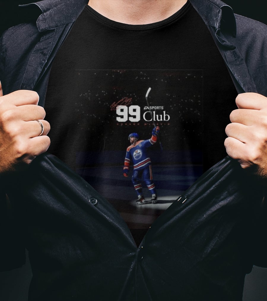 Connor McDavid 99 Club EA SPORTS NHL 27 T-Shirt