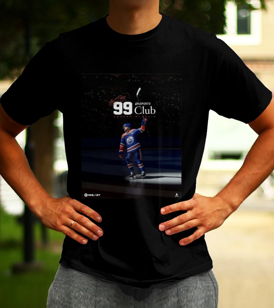 Connor McDavid 99 Club EA SPORTS NHL 27 T-Shirt