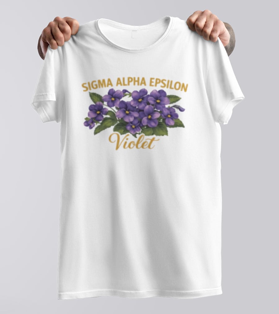 Sigma Alpha Epsilon Violet Sae Store Sae Sweetheart T-Shirt