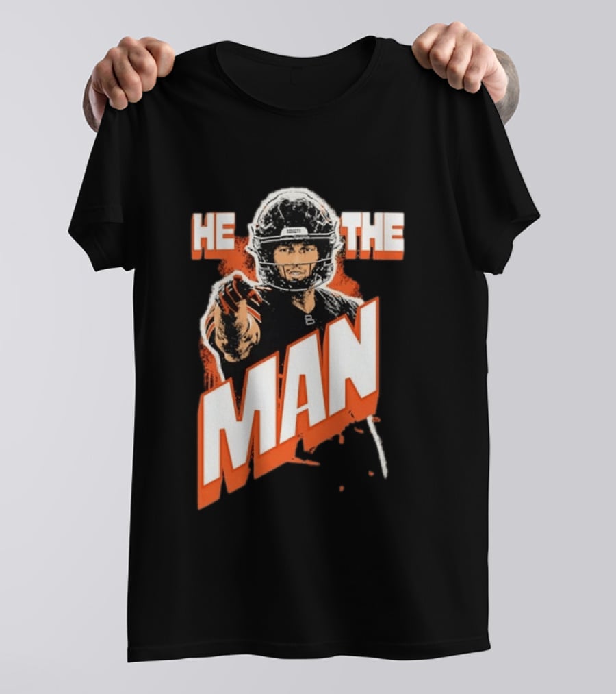 Caleb Williams He The Man Chicago Bears Fan T-Shirt