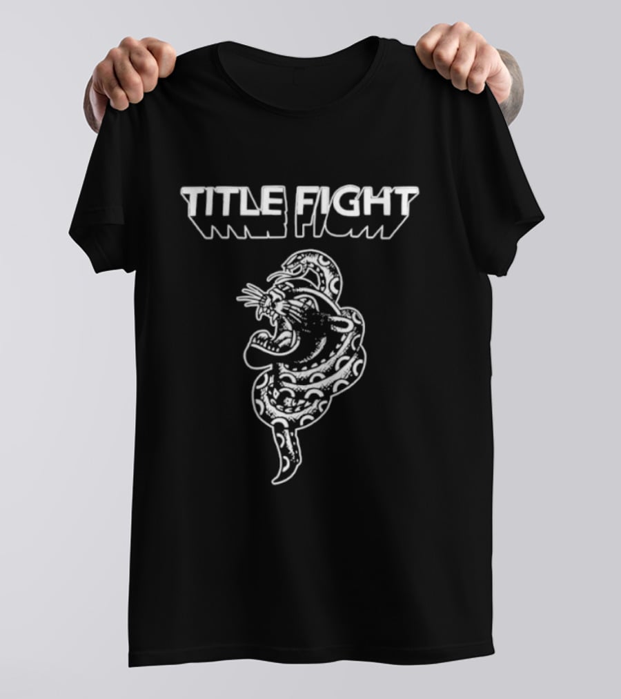 Title Fight Panther Snake Band T-Shirt