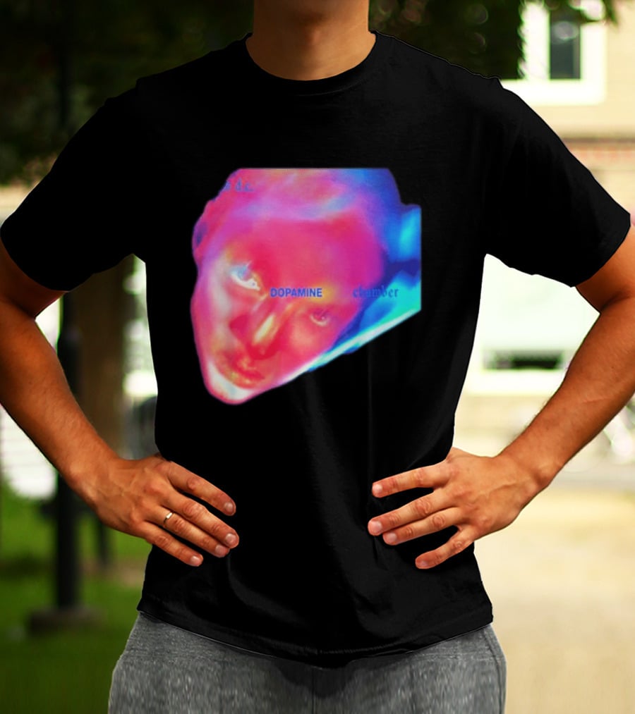 Fontaines D.C. Dopamine Chamber Album Cover Art Face T-Shirt