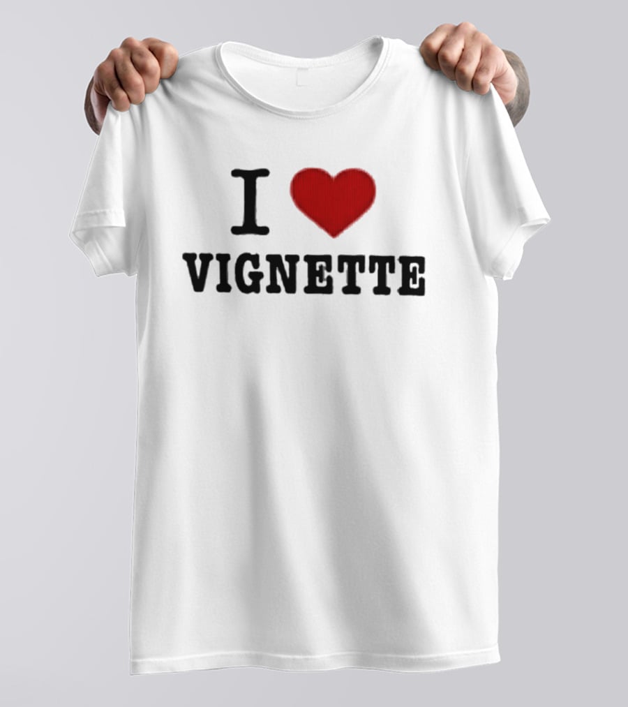 I Heart Vignette Love T-Shirt