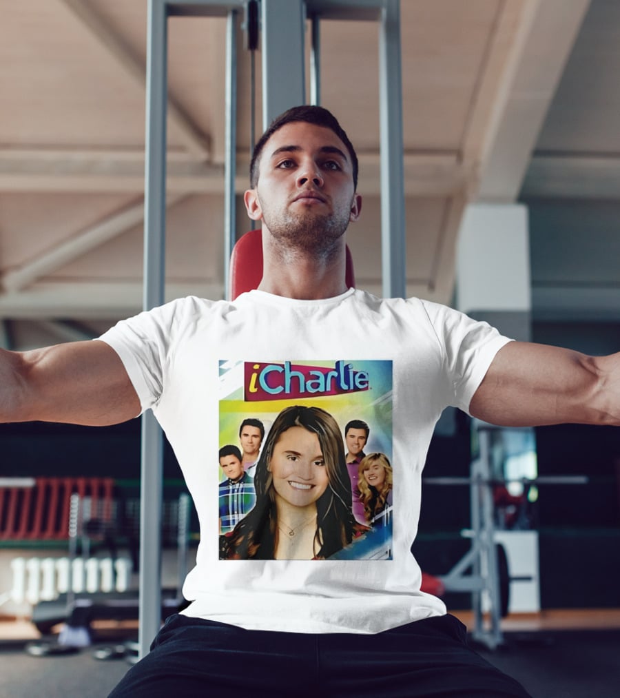 ICharlie Pop Culture Cast Television Show Iconic Faces T-Shirt